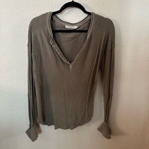 We The Free Green Top